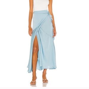 FREE PEOPLE - NEW So Silky Wrap Skirt - Size S